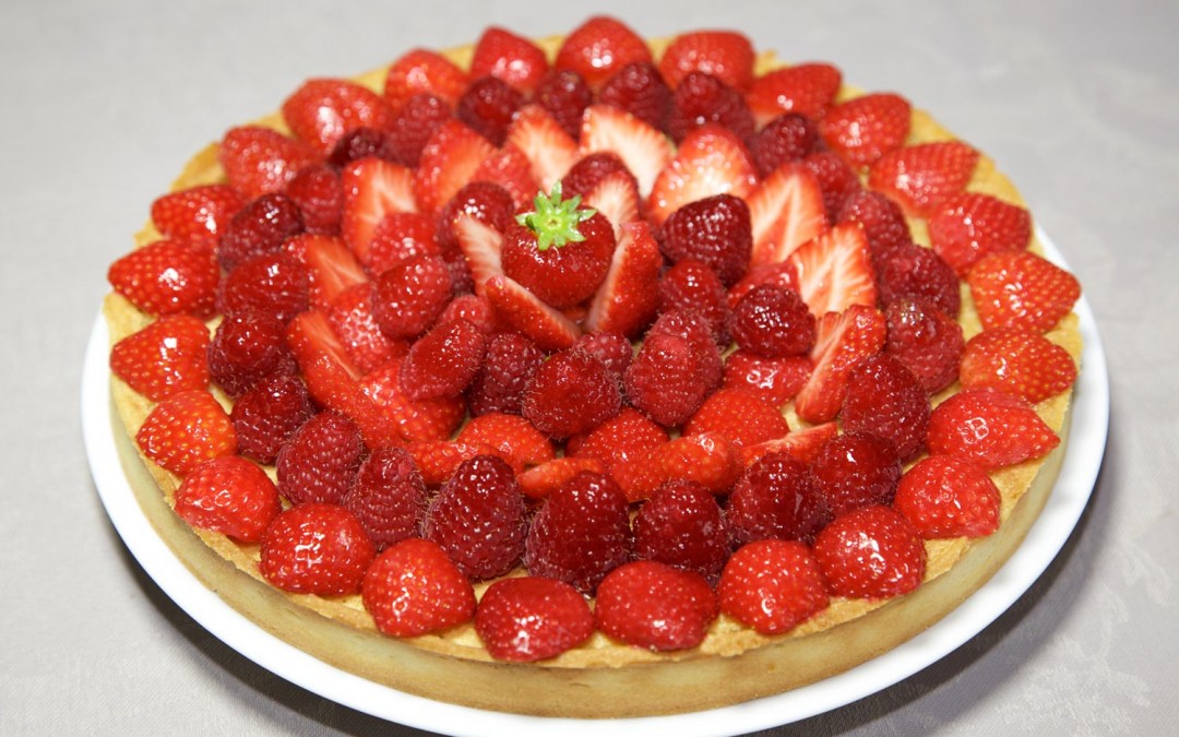 Tarte Fraises Framboises | Les Saveurs De Laurence