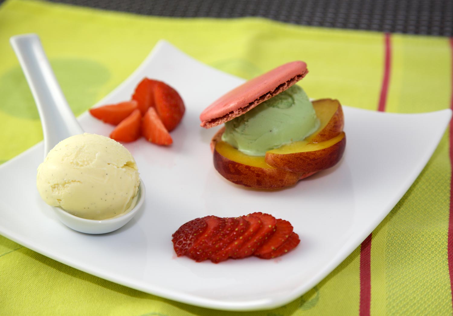 Macaron glacé